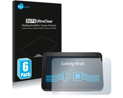 Savvies - Screenprotector voor Amazon Echo Show 8 2021 (2. Gen.) - Folie Beschermfolie transparant 6 Stuks