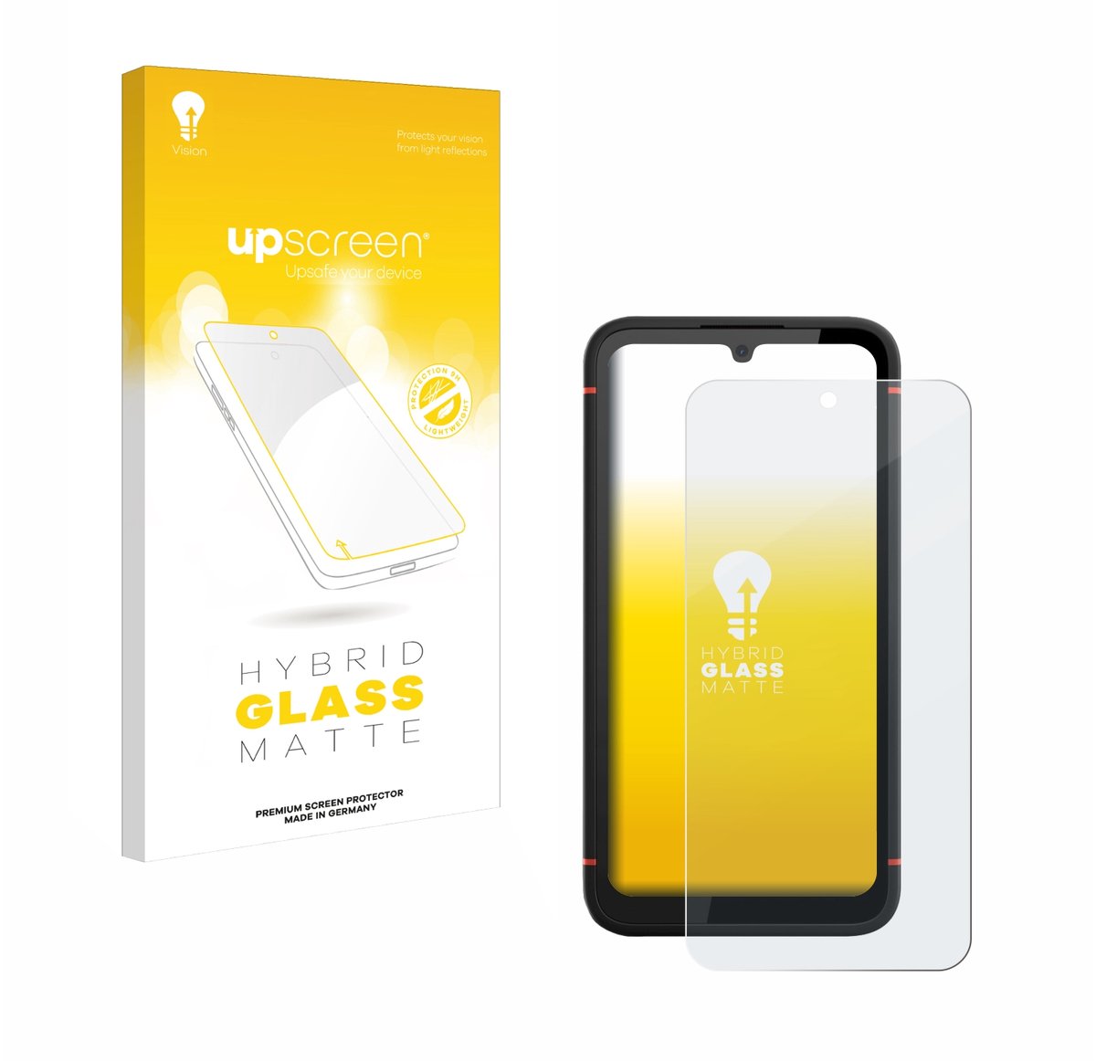 upscreen - Screenprotector voor Gigaset GX4 Pro - Folie Beschermfolie Beschermglas matte
