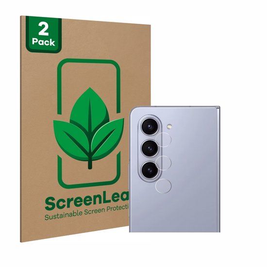 ScreenLeaf - Protecteur d'écran pour Samsung Galaxy Z Fold 5 (UNIQUEMENT Objectif Caméra) - Protection d'écran durable Film de protection transparent (2 Pièces)
