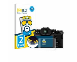BROTECT - Screenprotector voor Fujifilm X-T5 - Folie Beschermfolie transparant volledig dekking - 2 Stuks