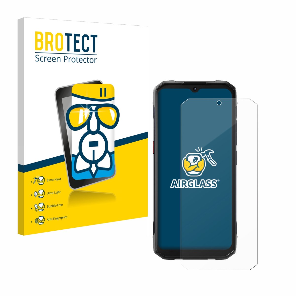 Screenprotector voor Hotwav Cyber 15 Beschermglas transparant