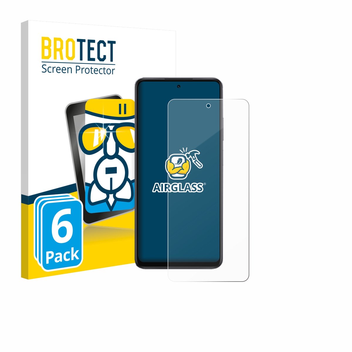 Screenprotector 6 Stuks voor Oppo K13x Beschermglas transparant