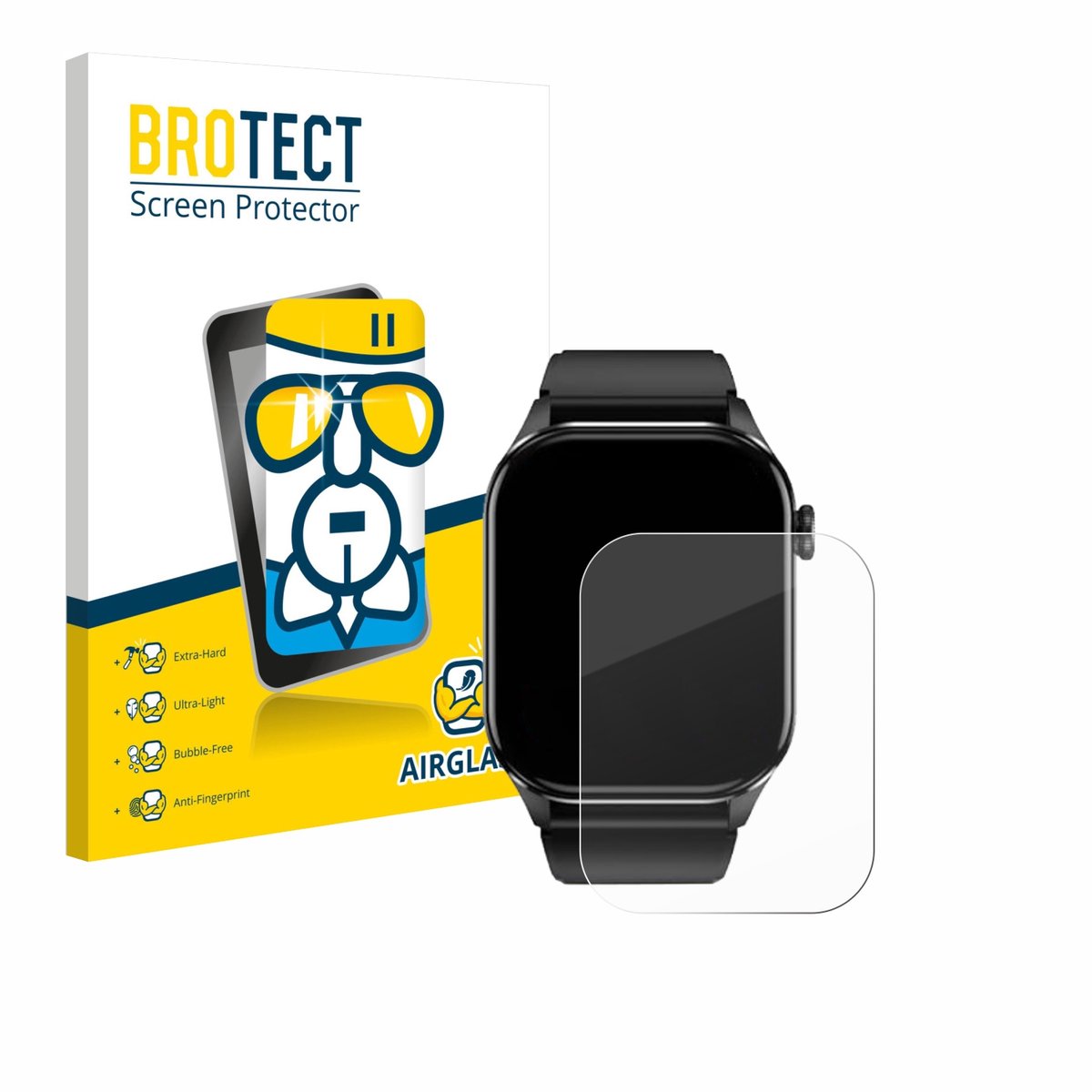 Screenprotector voor SOUYIE T98 2.04" Beschermglas transparant