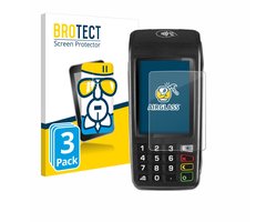 Screenprotector 3 Stuks voor ingenico Move/5000 Beschermglas transparant