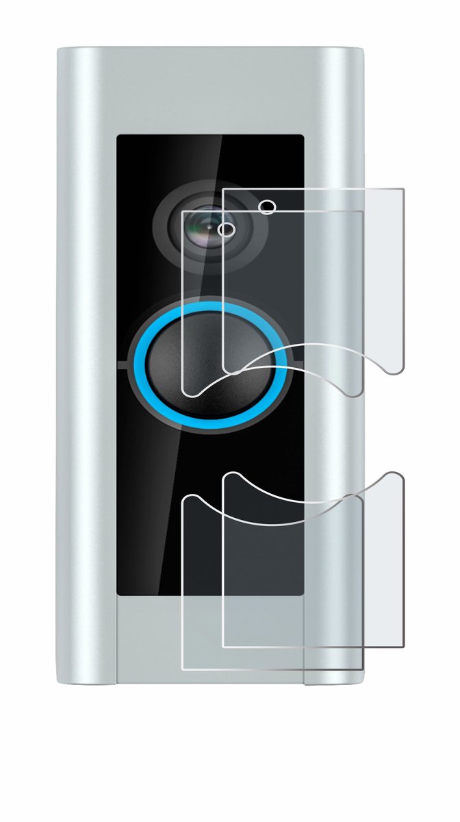 BROTECT - Screenprotector voor Ring Video Doorbell Pro (Version 2) - Folie Beschermfolie matte 2 Stuks – foto 5