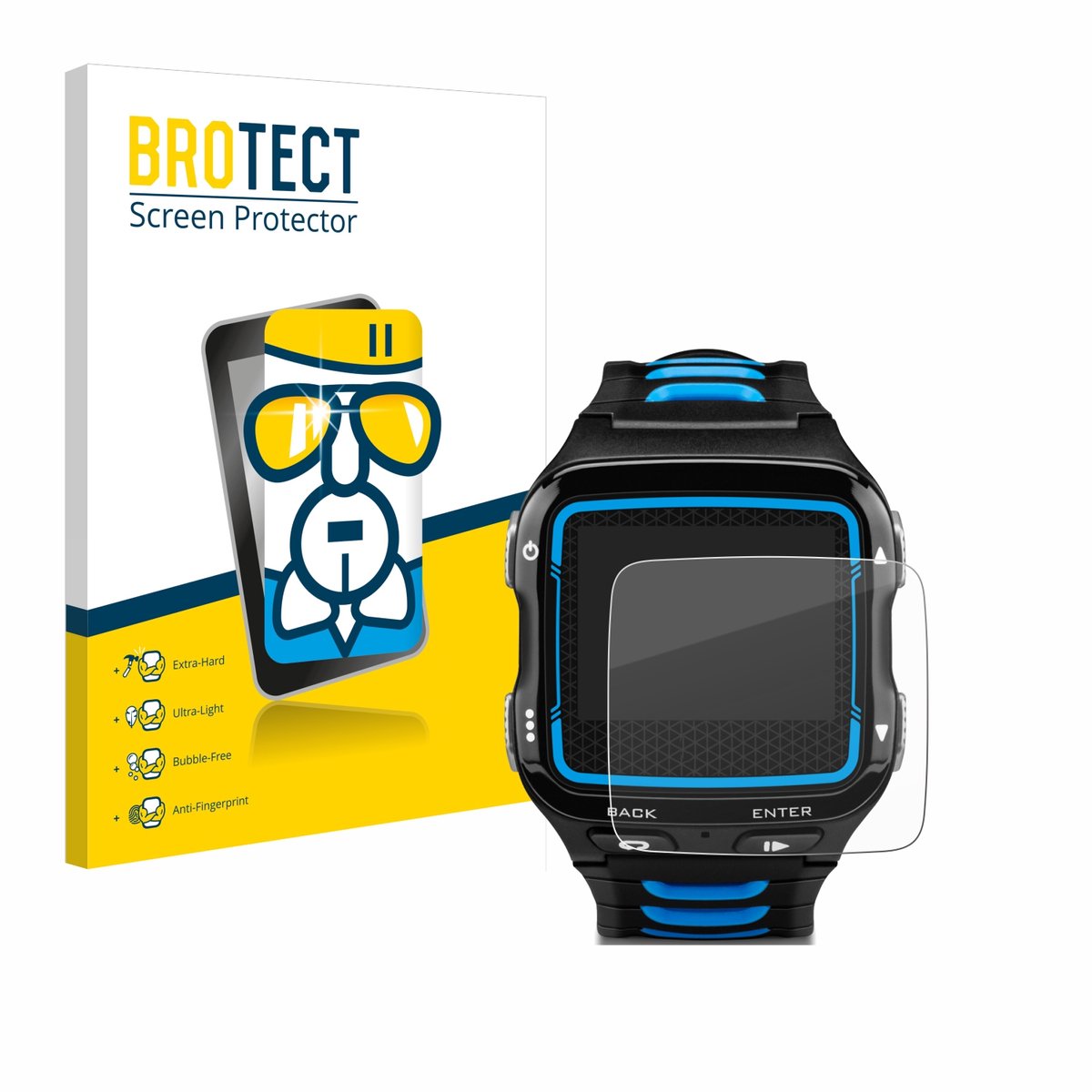 Screenprotector voor Garmin Forerunner 920XT Beschermglas transparant