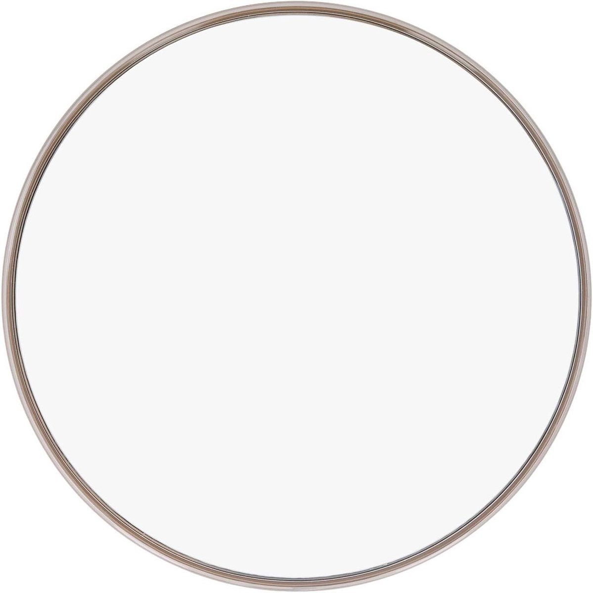 Vergrotende spiegel met zuignappen voor make-up en reizen 15,2 cm rond (goud)