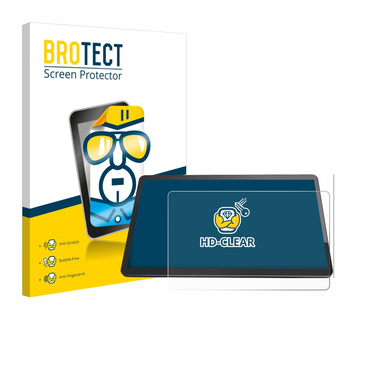BROTECT - Screenprotector voor Elo TouchSystems 1504L 15" - Folie Beschermfolie transparant