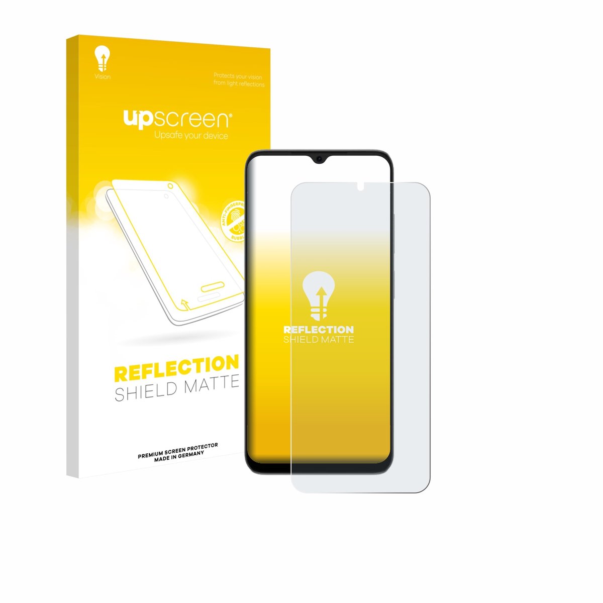 upscreen - Screenprotector voor Doogee Note 56X - Folie Beschermfolie anti glare matte