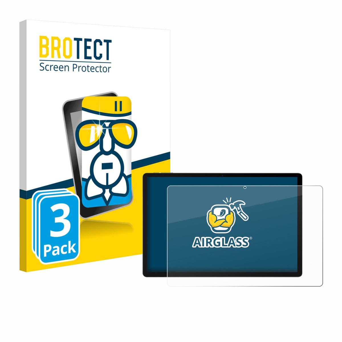 Screenprotector 3 Stuks voor Doogee U13 Beschermglas transparant