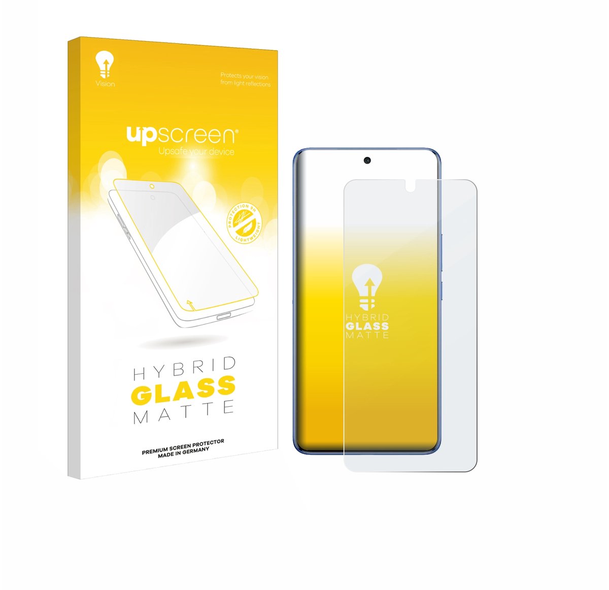upscreen - Screenprotector voor Vivo V60 Lite - Folie Beschermfolie Beschermglas matte