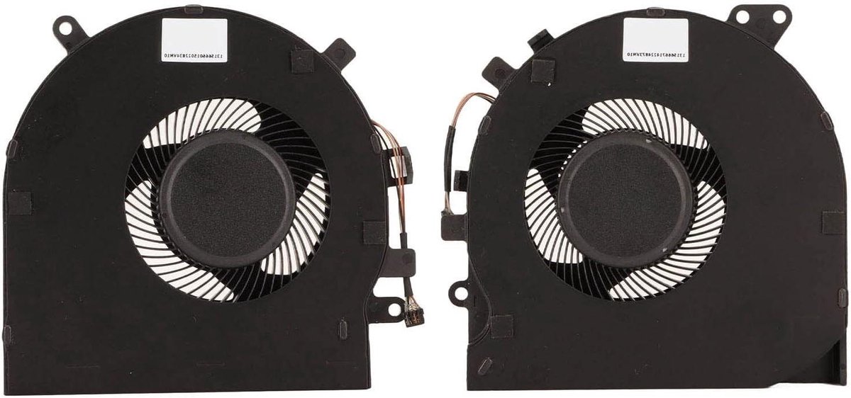 Allecto - Laptop CPU GPU Ventilator - 4 Pin Power Connector - RZ09 027 RZ09 0270 RZ09 03009E97 RZ09 0300 RZ09 0328 RZ09 03287E72 R3U1 RZ09 0369 RZ09 0369A - Geschikt voor - Zwart CPU Koelventilator
