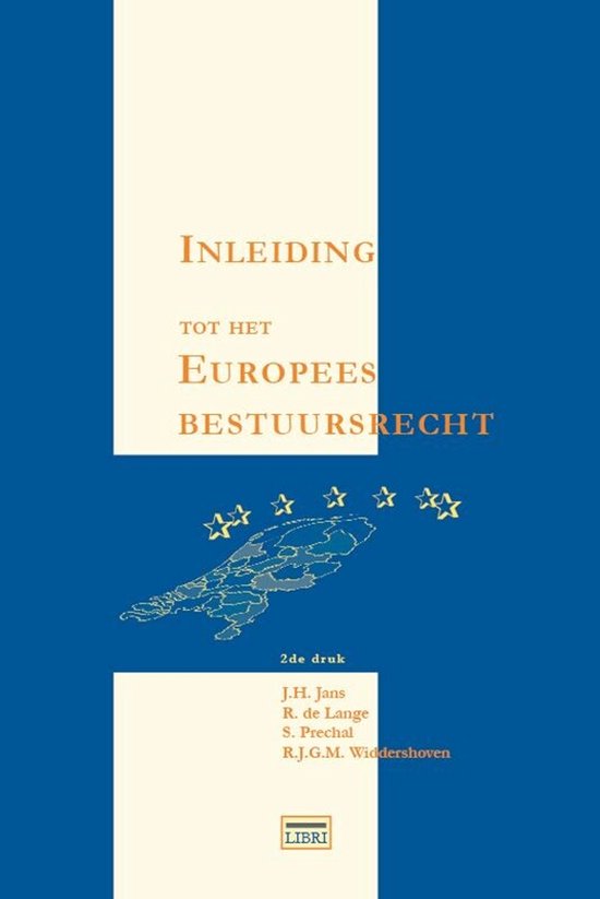 Inleiding Tot Het Europees Bestuursrecht - cover