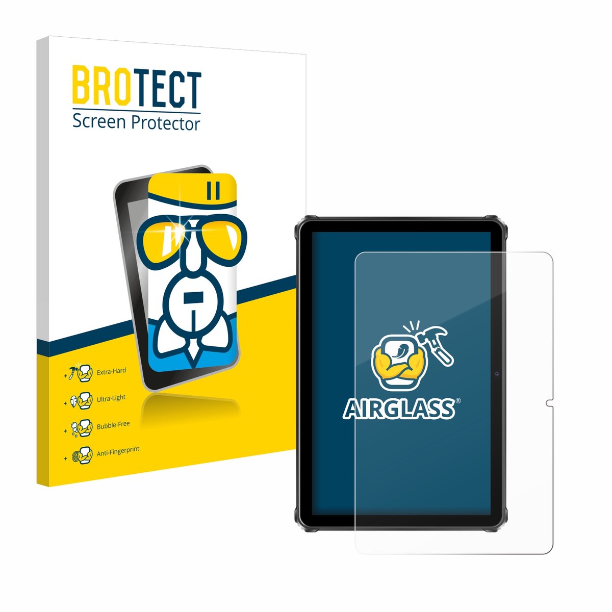 Screenprotector voor Oukitel RT9 Beschermglas transparant