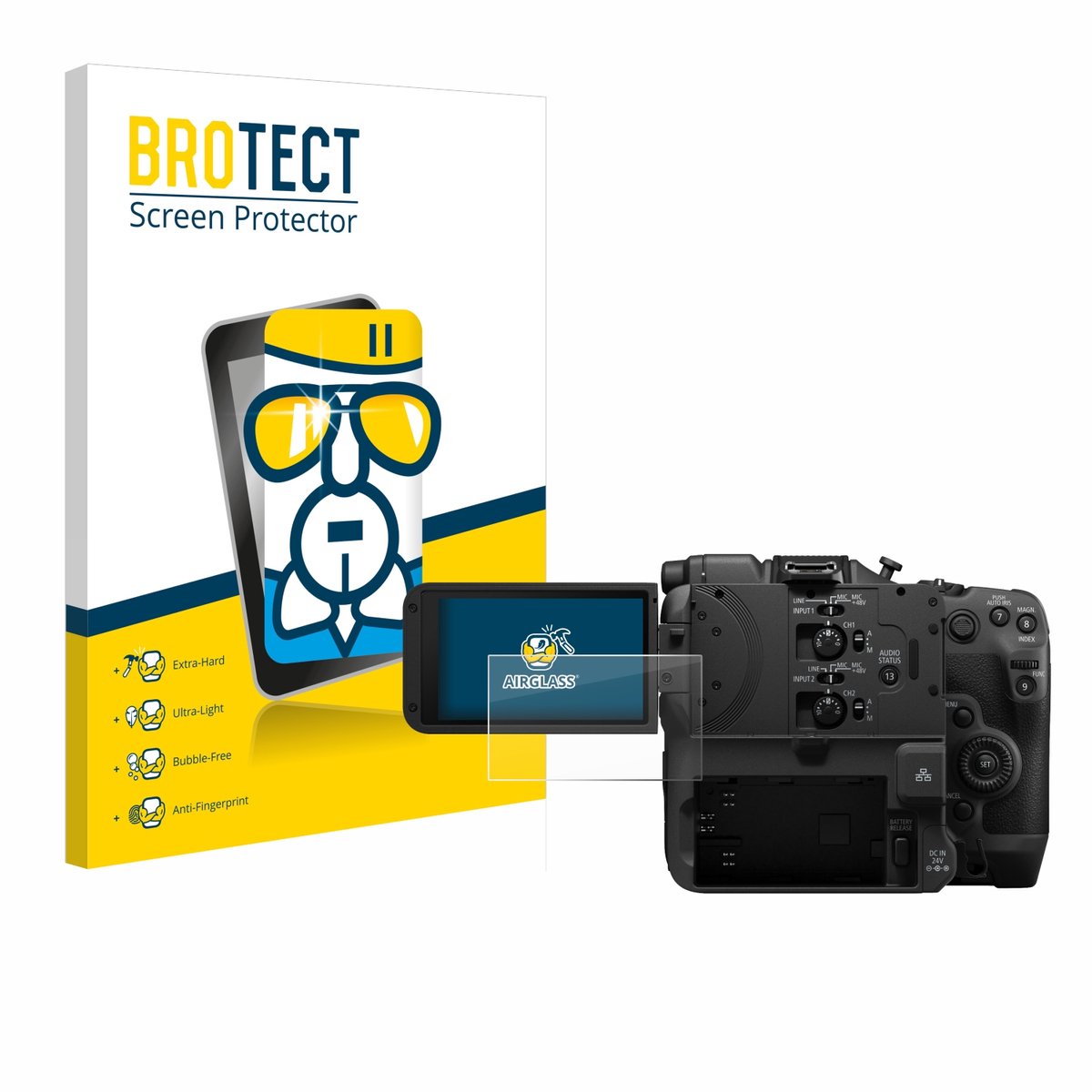 Screenprotector voor Canon EOS C400 Beschermglas transparant