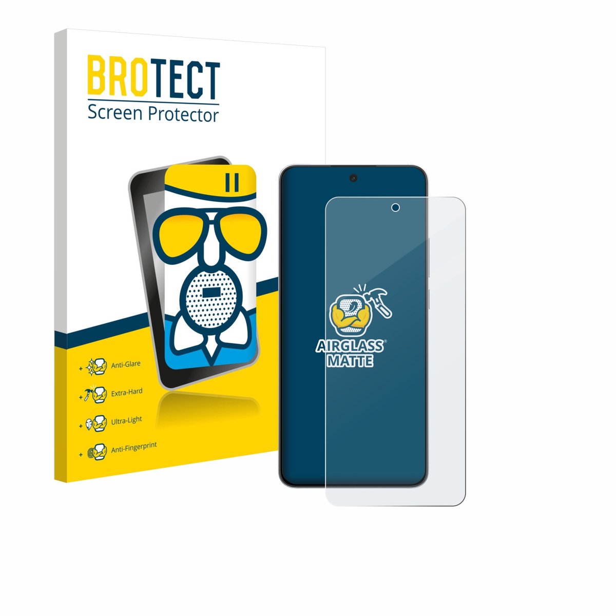 BROTECT - Screenprotector voor OnePlus Nord CE 5 - Folie Beschermfolie Beschermglas matte