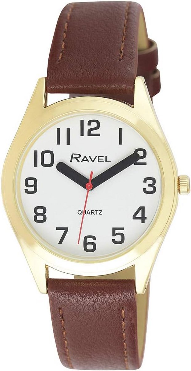 Grootletter Horloge voor Slecht Zicht - Duidelijke Analoge Armbandhorloge