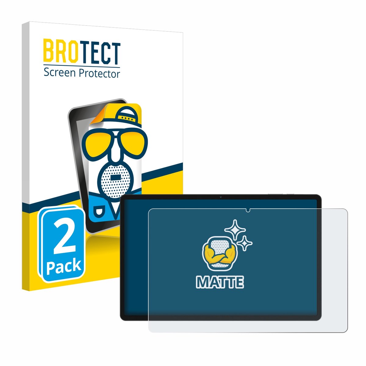 BROTECT - Screenprotector voor Teclast T50 Pro - Folie Beschermfolie matte 2 Stuks
