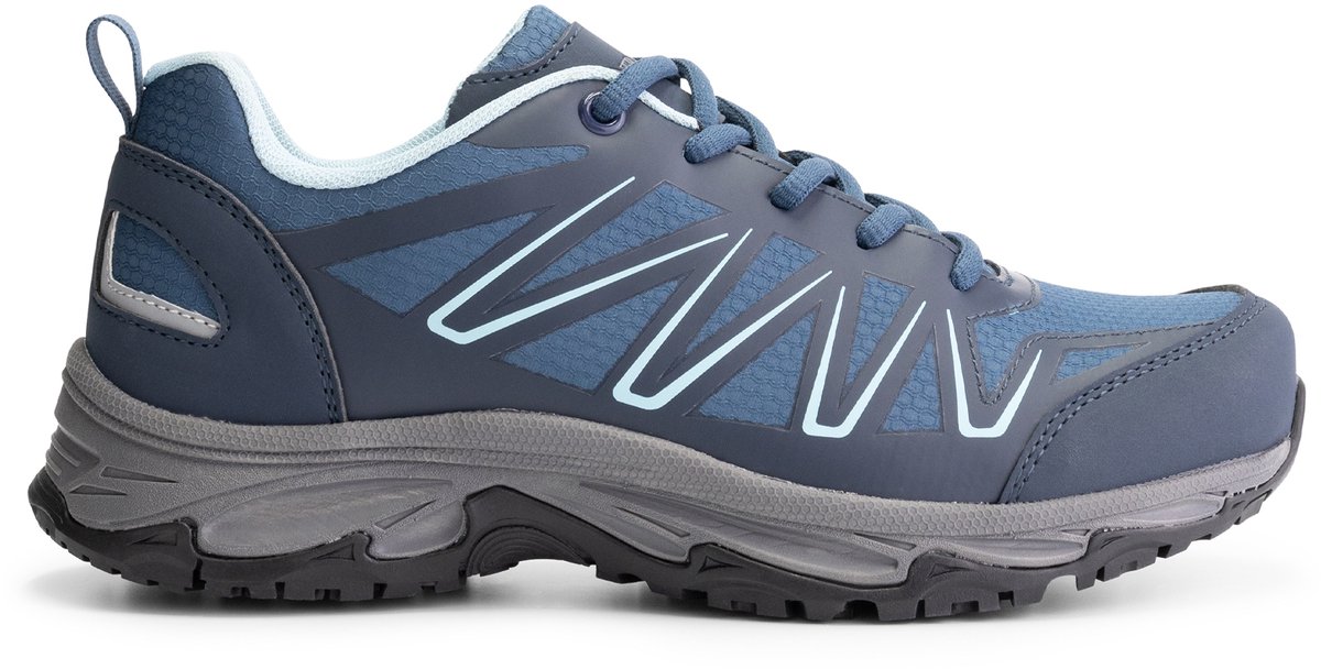 Travelin’ Nysted Dames Lage wandelschoenen Waterdicht Blauw