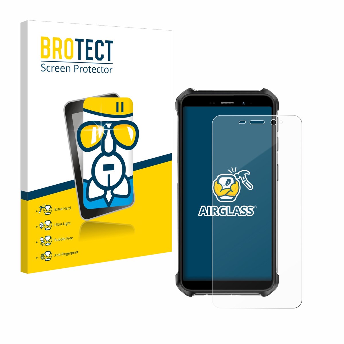 Screenprotector voor Ulefone Armor X12 Pro Beschermglas transparant