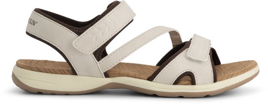 Travelin' Ornas Dames - Wandelsandalen - Gebroken wit
