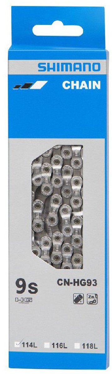 Shimano CN-HG93 9-speed 114 Links Ketting van Shimano — afbeelding 2