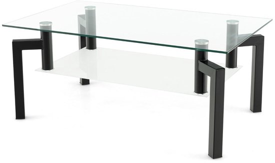 Plateau De Verre Transparent Pour Table Basse – 90x58cm, épaisseur 4mm, Rectangulaire, Occasion