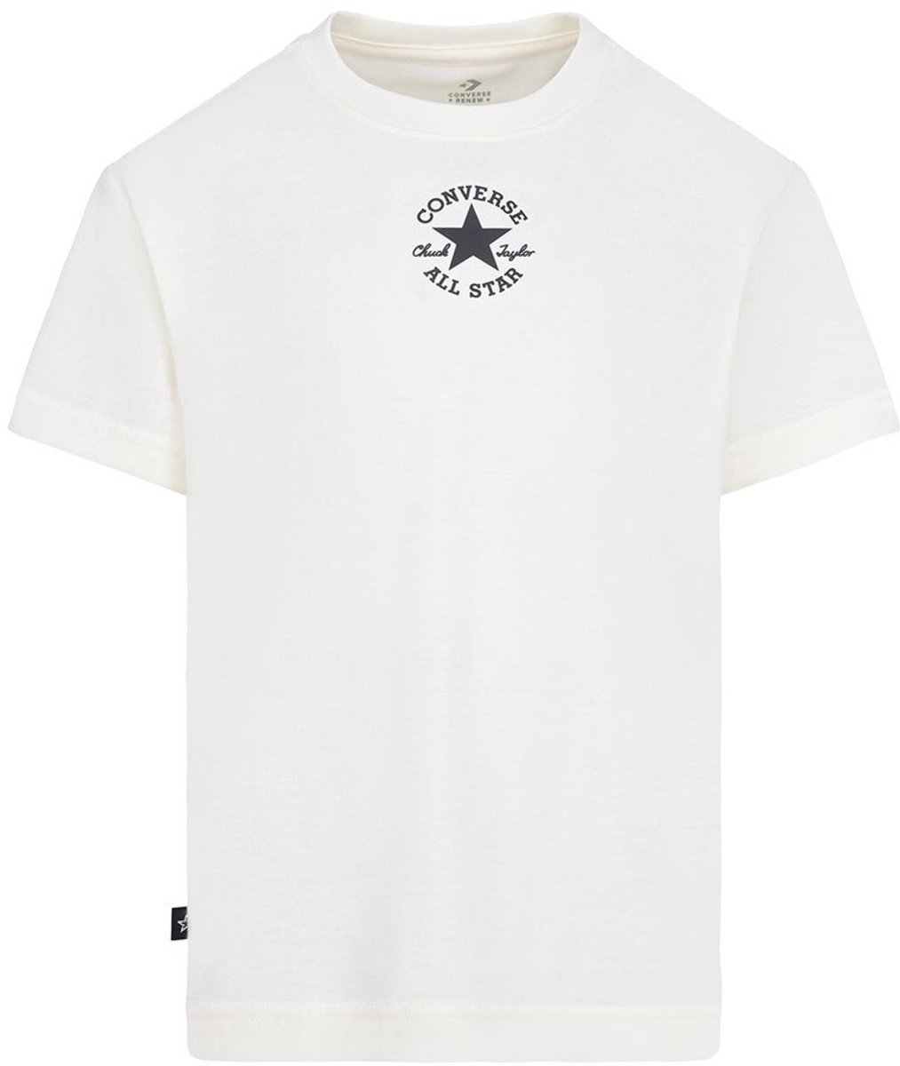 Converse Kids Sustainable Core T-shirt Met Korte Mouwen 12-13 Years Jongen Natural Ivo