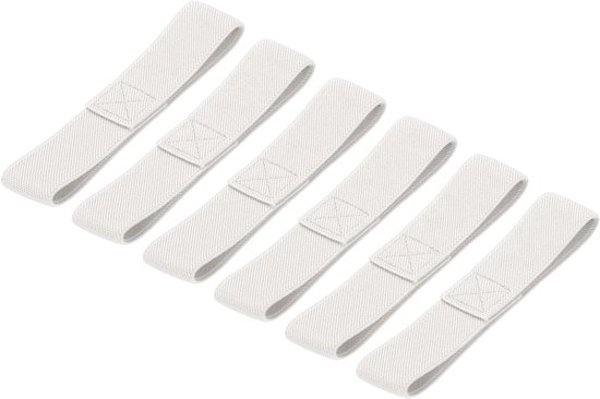 5 stuks verstelbare Bento-boxriem, elastische banden, antislip, elastische banden, duurzaam, rekbare Bento-lunchcontainer, afdichtingsriem voor boekriem, kofferriem, camping, bento-band