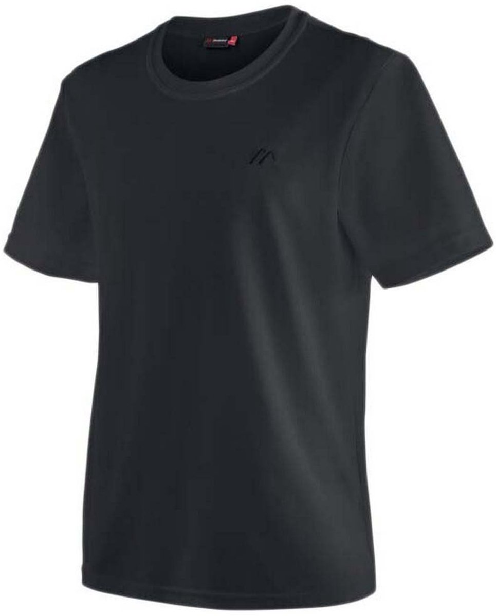 Maier Sports Walter T-shirt Met Korte Mouwen Man Zwart