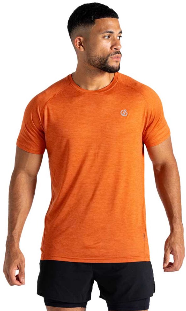 Dare2b Persist T-shirt Met Korte Mouwen Man Spicy Route Marl