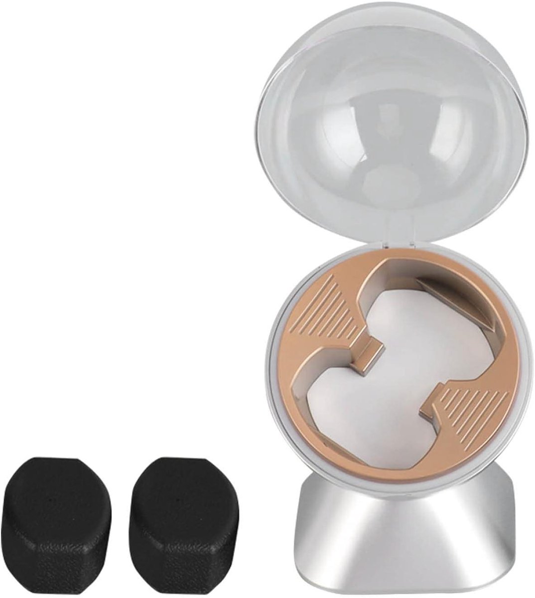 Allecto plus - Automatische Watch Winder voor Twee Horloges - Hoogwaardige Winder met Bewegingsdetectie - Geschikt voor Automatische Horloges