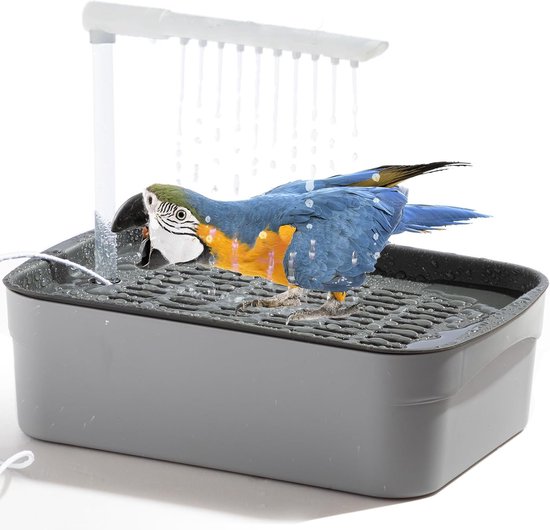 Papegaai automatisch bad