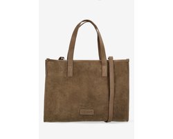 Shabbies Verena Handtassen Dames - Bruin - Maat ONESIZE