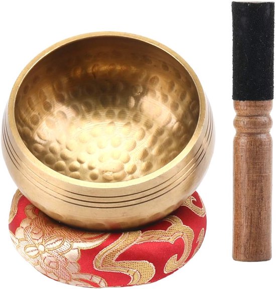 Cuhostki 1 Set Singing Bowl Koper - Meditatie, Therapie, Ontspanning