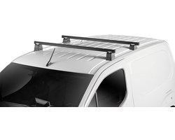 Dakdragers geschikt voor Volkswagen Caddy - Caddy Maxi (2K) 2010-2020 Green Valley Pro staal - 2 dragers