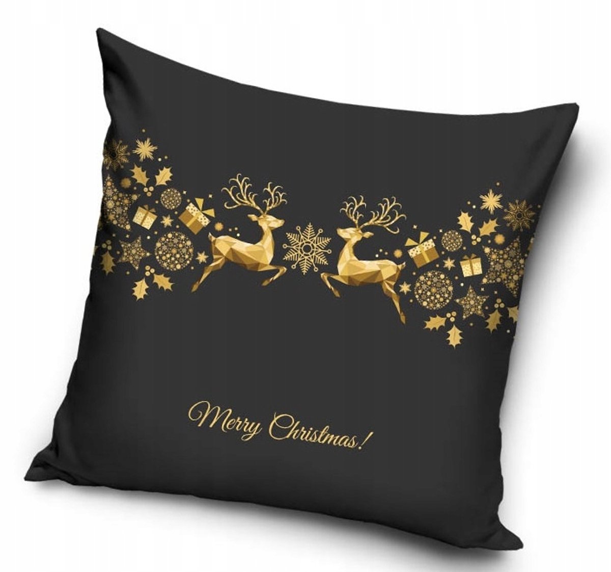 Kerst Kussenhoes 40x40cm Zacht Velvet Decoratief