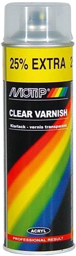 Bombe de peinture Motip pour Auto 500ml / M04009 Neuf