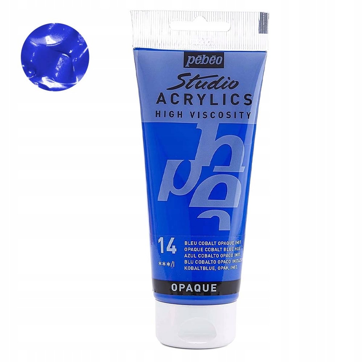 Pebeo Studio Acrylverf 100ml - Kobaltblauw