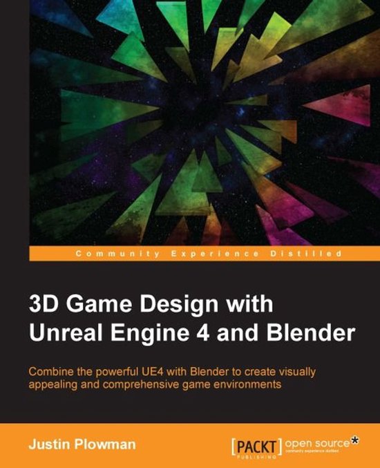 3D Game Design with Unreal Engine 4 and Blender - cover