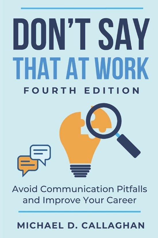 Michael Callaghan's Career Collection- Don't Say That at Wor ... - cover