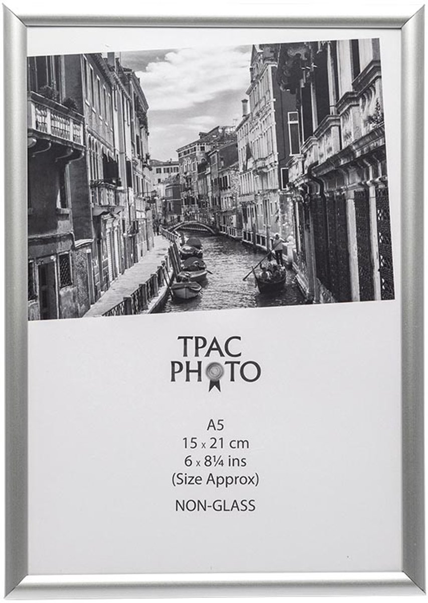 Inspire by Hampton Frames fotokader aluminium | ft A5 | zilver