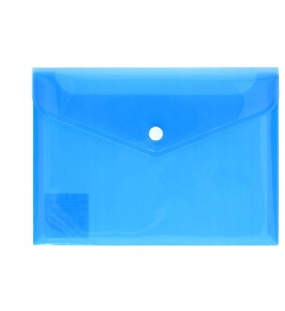Biurfol A5 Mapje Blauw met Drukknop