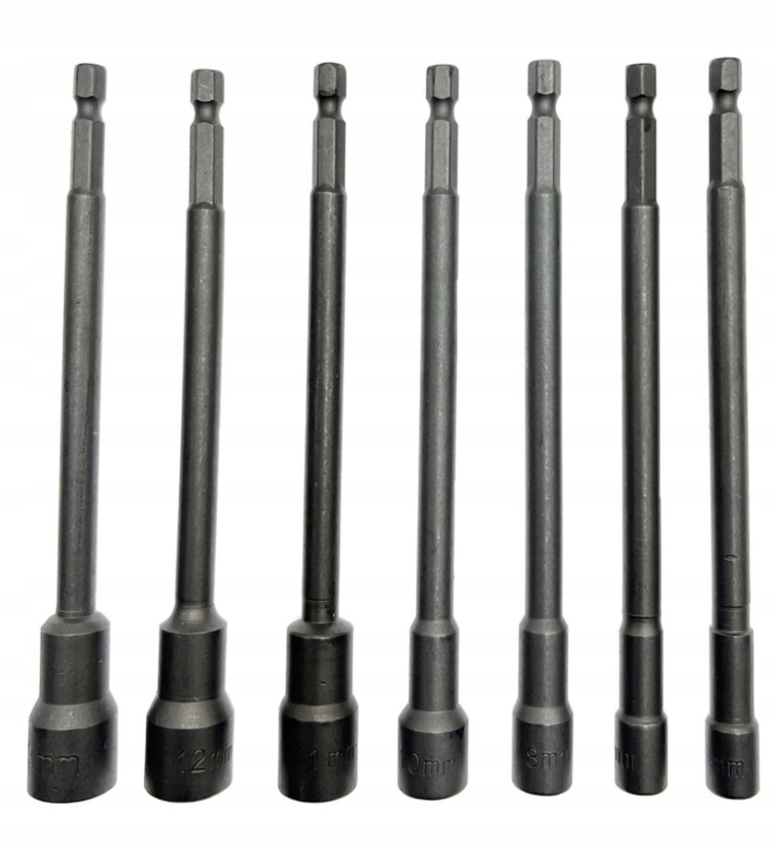 8-delige Lange Dopbits Set voor Schroefmachine 6-13 mm