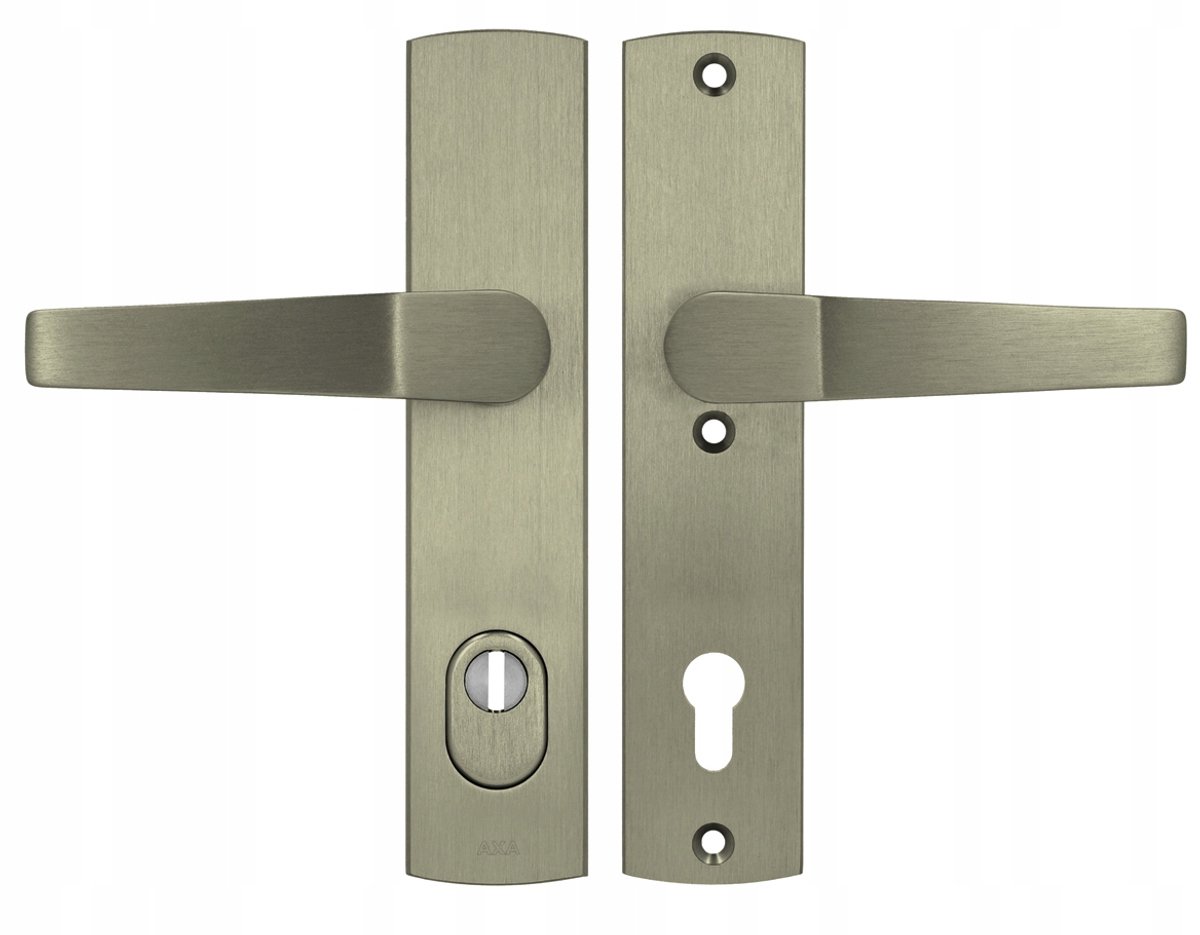AXA Arrow Deurklink FLEX F9 Titaan 92mm - Beveiligd