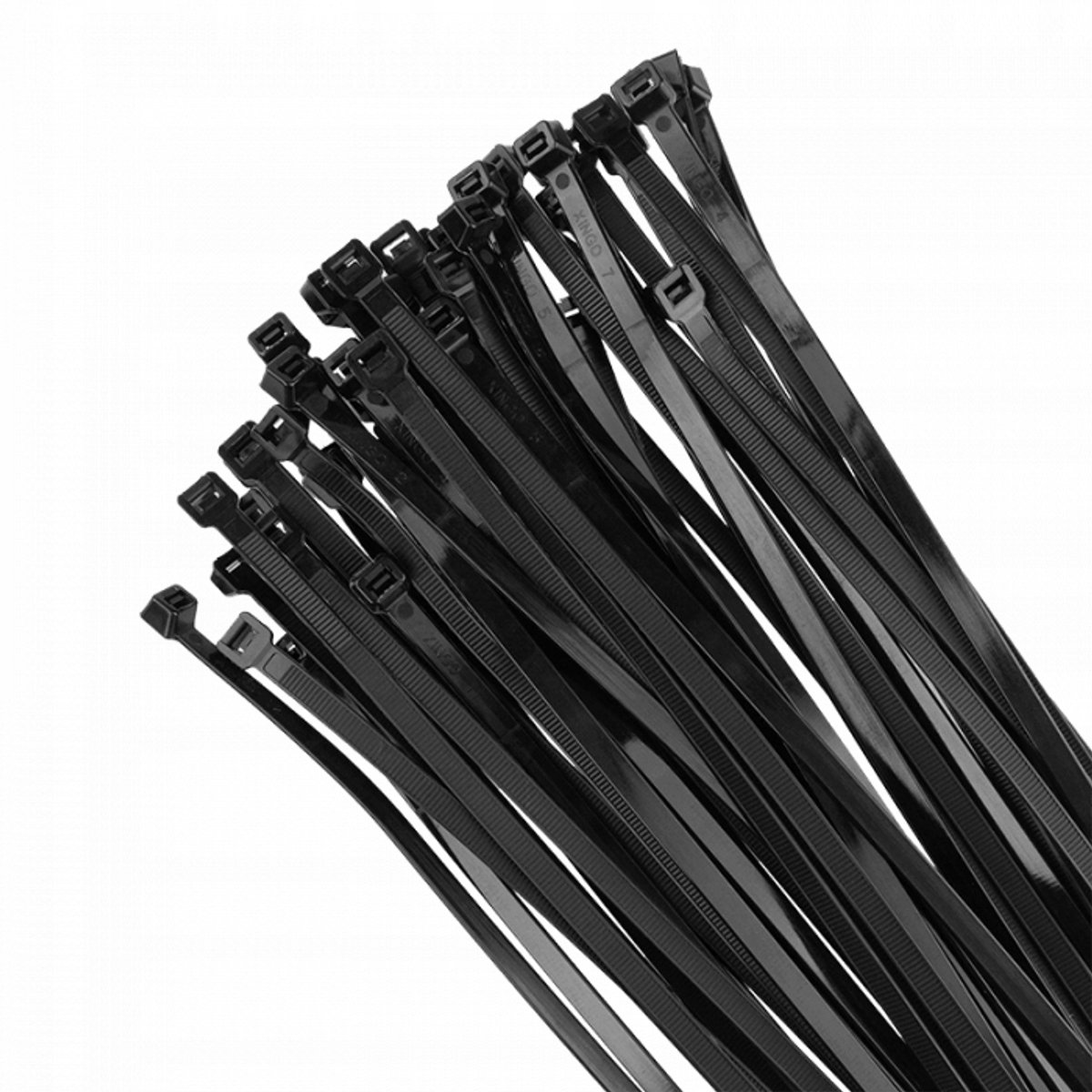 50x Kabelbinders Ecolight Zwart 7,6 x 750mm - Sterk & Duurzaam