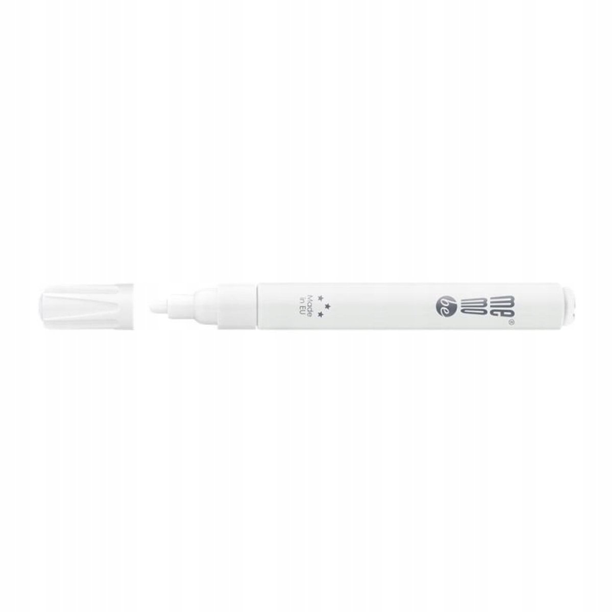 MemoBe MM301 Oliegebaseerde Marker, Ronde Punt 2-4 mm, Wit