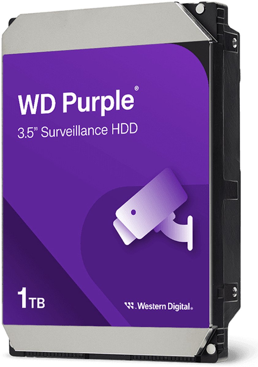 Western Digital Purple Pro WD241PURP interne harde schijf 24 TB 7200 RPM 512 MB 3.5" SATA