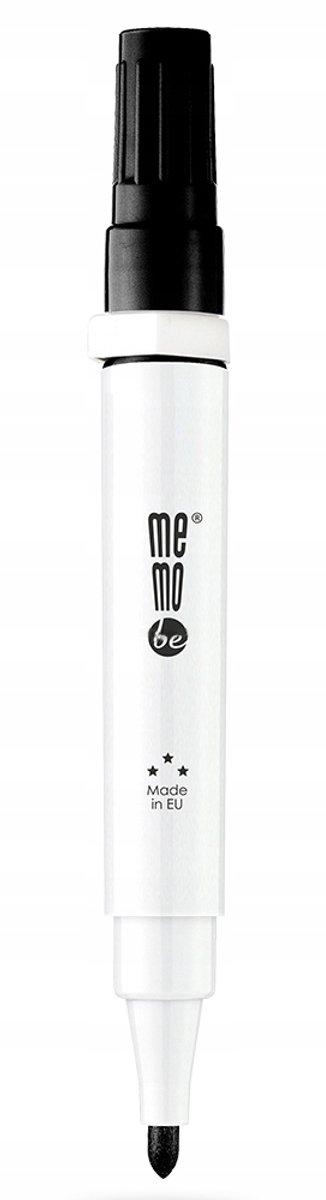 MemoBe MM351 whiteboard marker, 3mm ronde punt, met gum & magneet