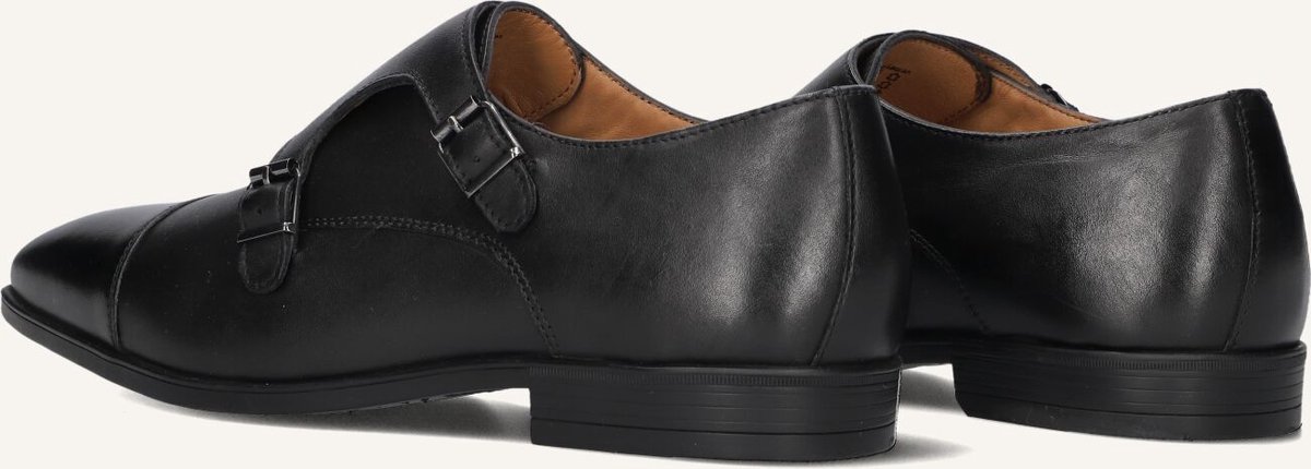 STEFANO LAURAN Stefano Lauran Gesp Nette schoenen - Business Schoenen - Heren - Zwart - Maat 48